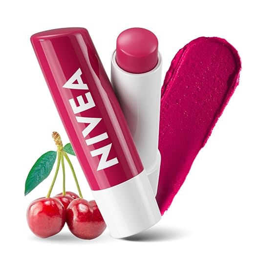 NIVEA Cherry Shine Lip Balm 4.8g